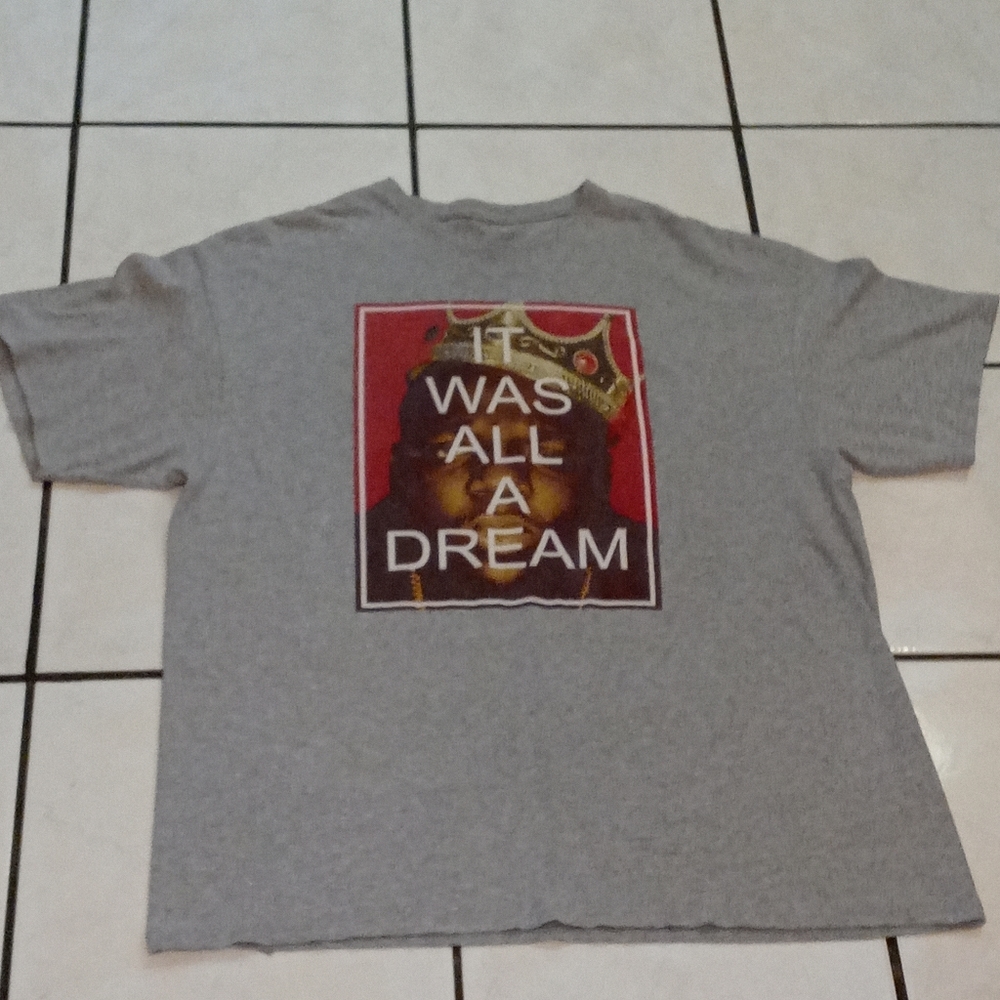 Biggie It Was All A Dream Retro Shirt
